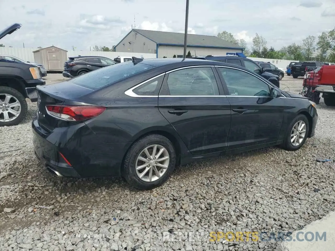 3 fotografías del automóvil dañado 5NPE24AF0KH792540 HYUNDAI SONATA 2019