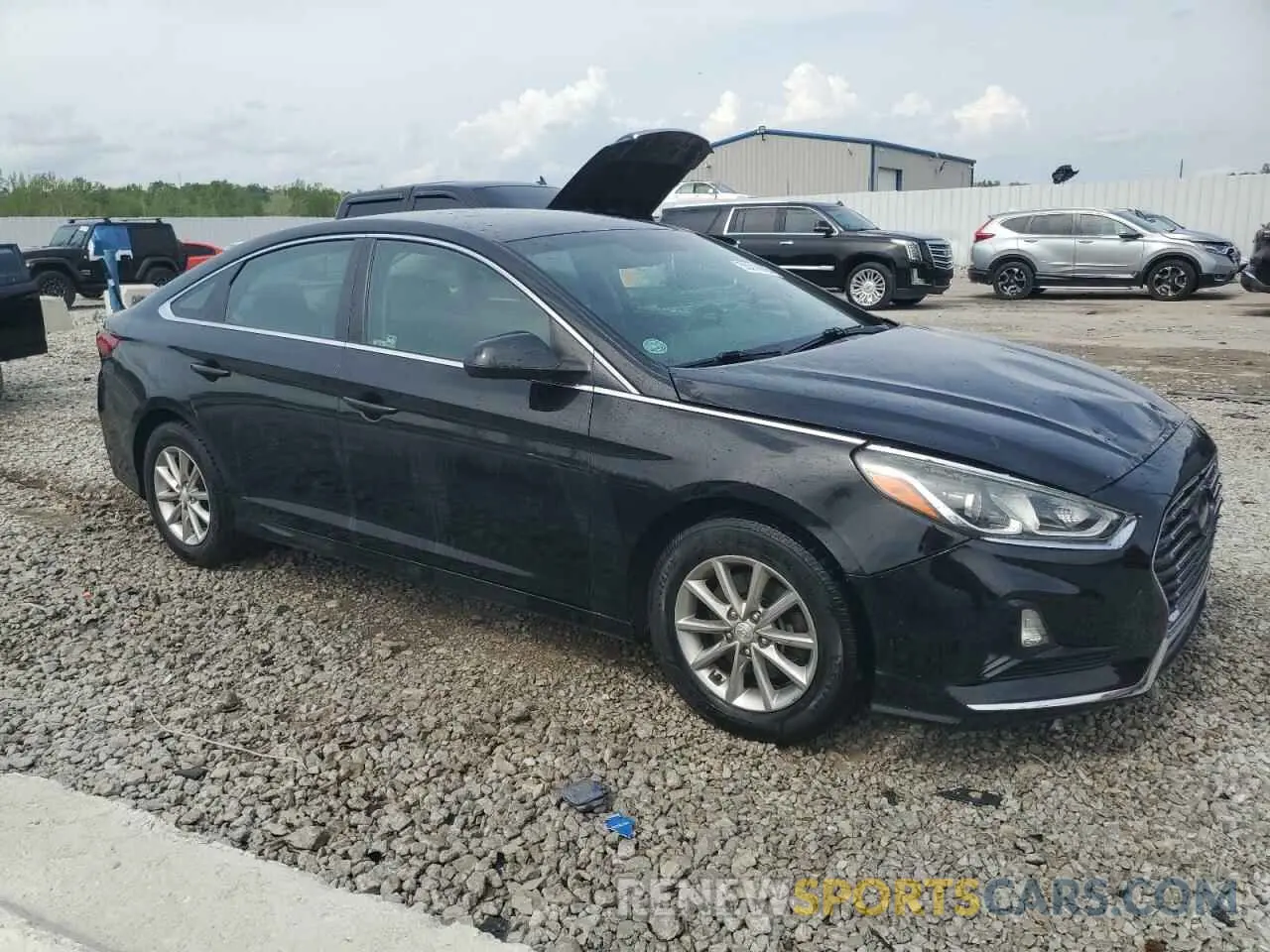4 fotografías del automóvil dañado 5NPE24AF0KH792540 HYUNDAI SONATA 2019