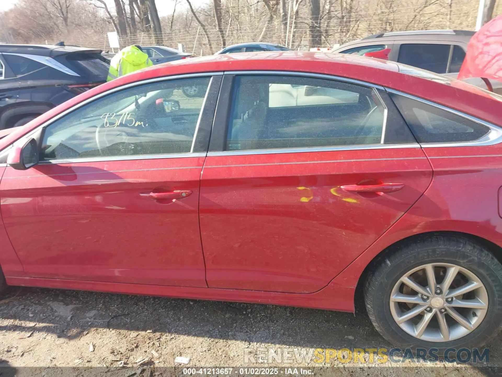 14 fotografías del automóvil dañado 5NPE24AF0KH820482 HYUNDAI SONATA 2019