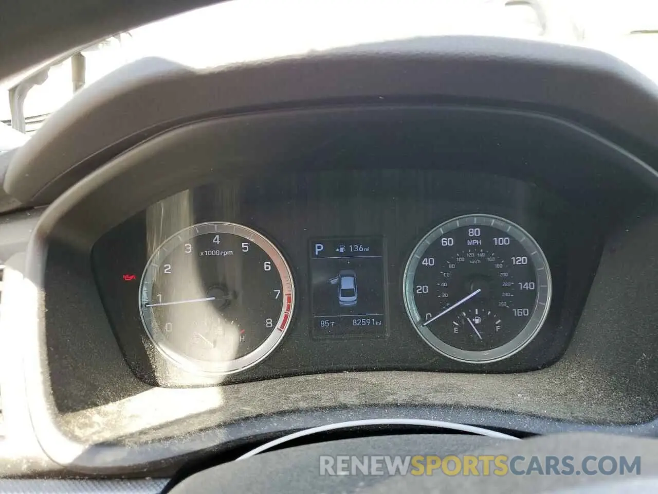 9 fotografías del automóvil dañado 5NPE24AF1KH736980 HYUNDAI SONATA 2019