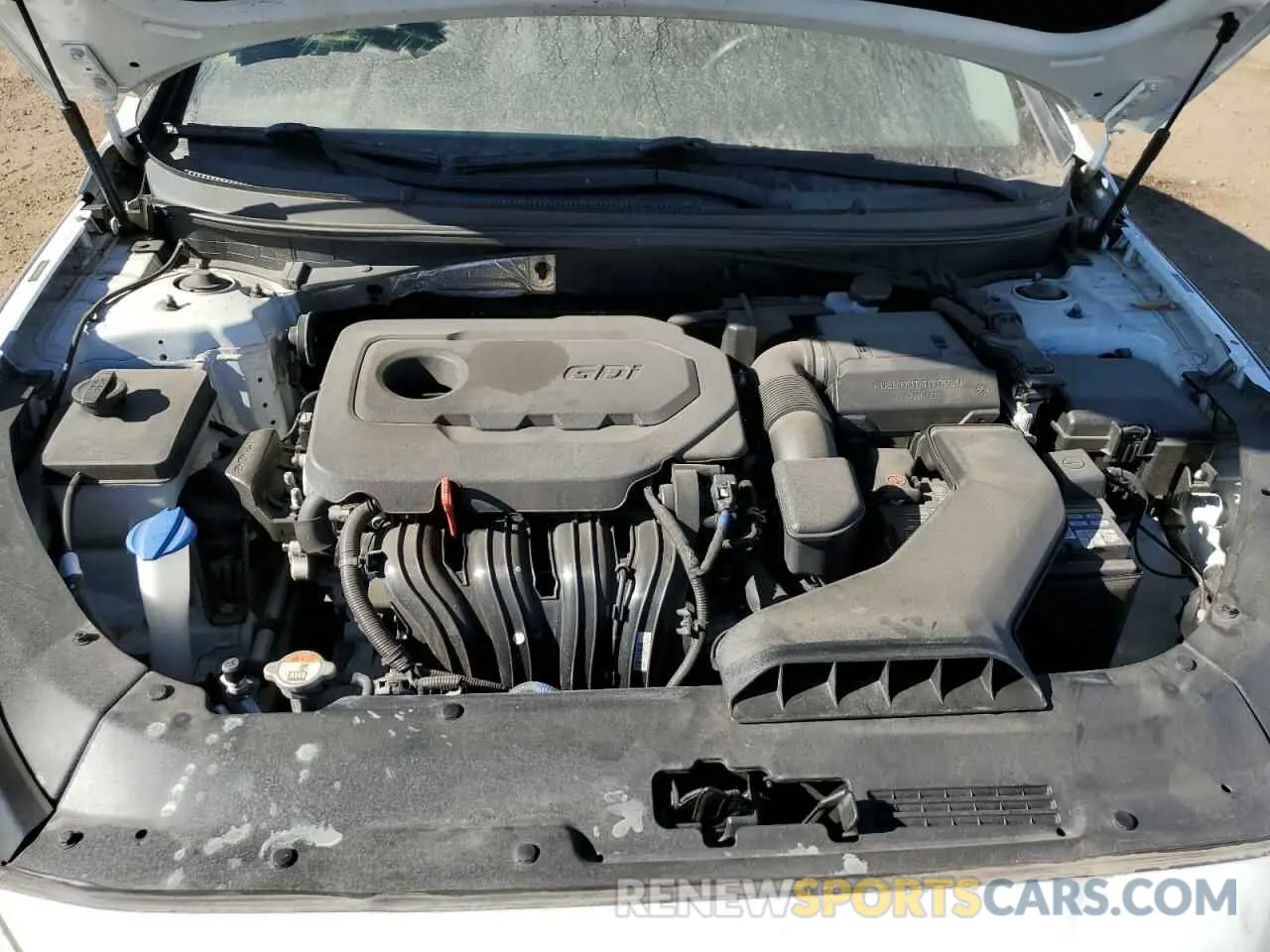 11 fotografías del automóvil dañado 5NPE24AF1KH761359 HYUNDAI SONATA 2019