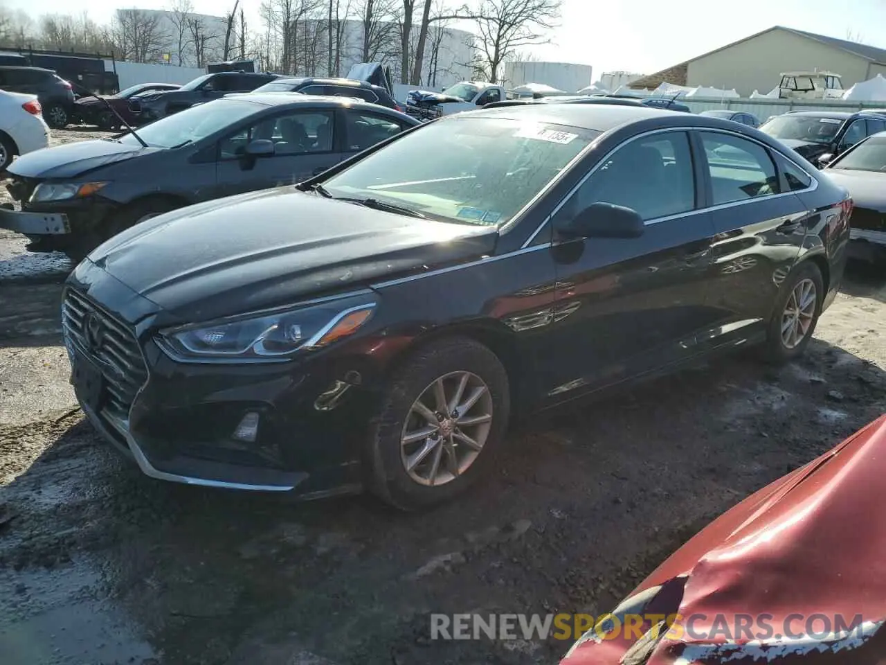 1 fotografías del automóvil dañado 5NPE24AF1KH779604 HYUNDAI SONATA 2019