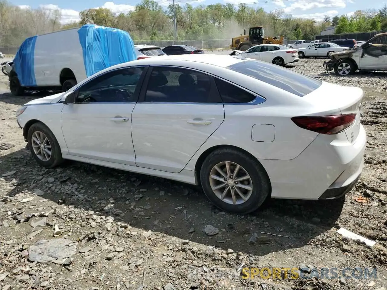 2 fotografías del automóvil dañado 5NPE24AF1KH789842 HYUNDAI SONATA 2019