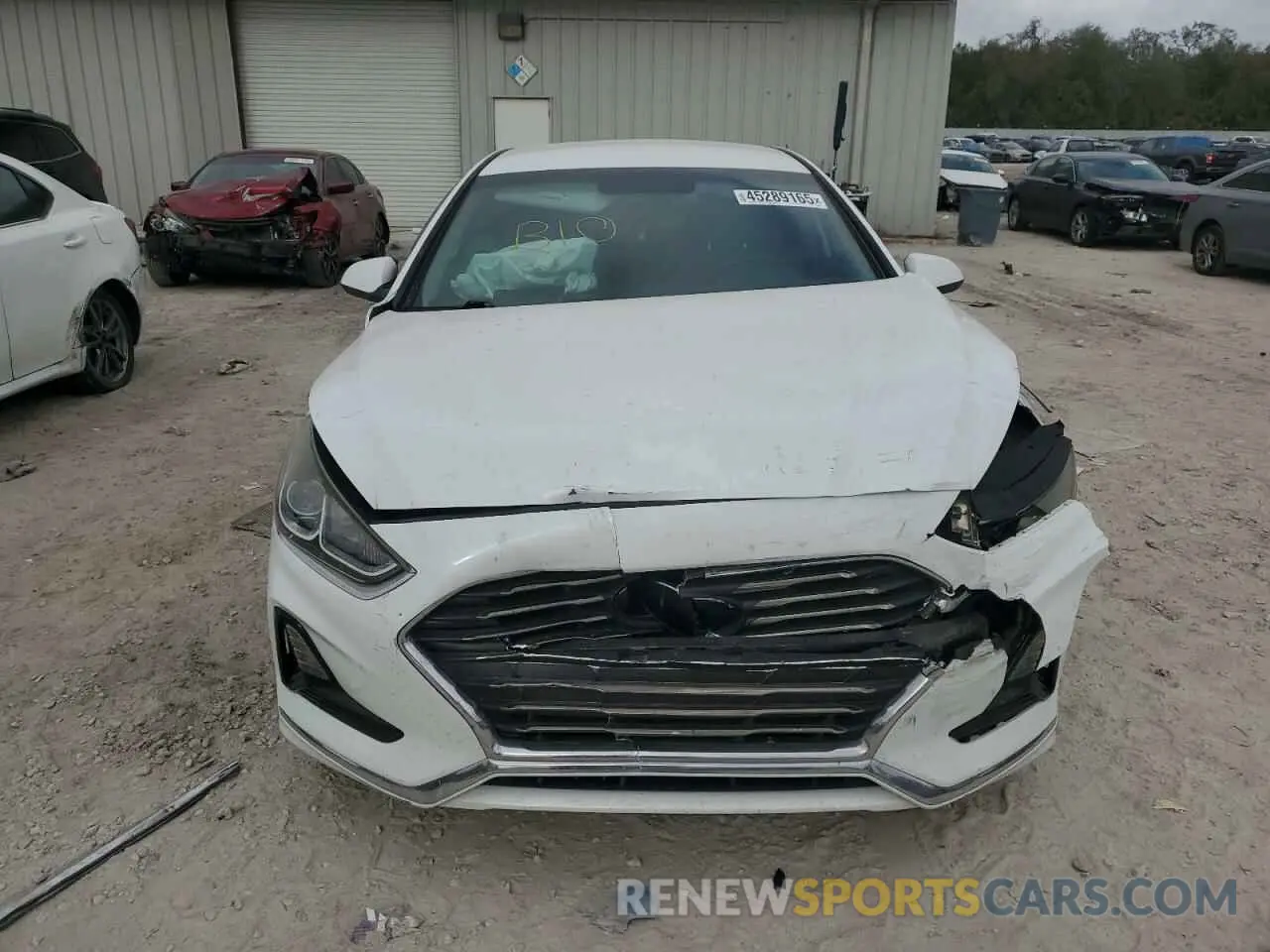 5 fotografías del automóvil dañado 5NPE24AF1KH805375 HYUNDAI SONATA 2019