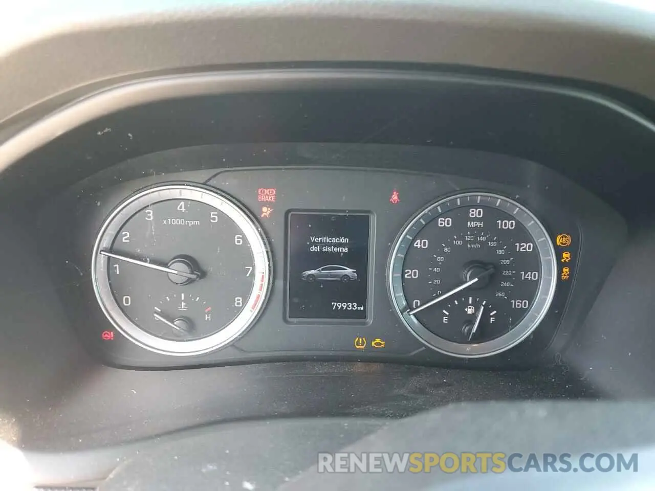 9 fotografías del automóvil dañado 5NPE24AF1KH818045 HYUNDAI SONATA 2019