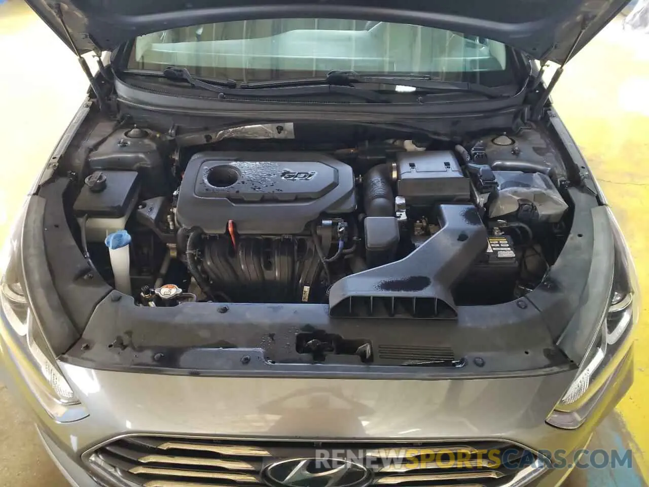 11 fotografías del automóvil dañado 5NPE24AF2KH740472 HYUNDAI SONATA 2019