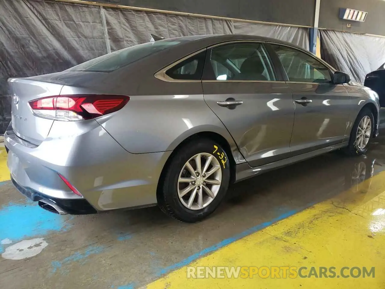 3 fotografías del automóvil dañado 5NPE24AF2KH740472 HYUNDAI SONATA 2019