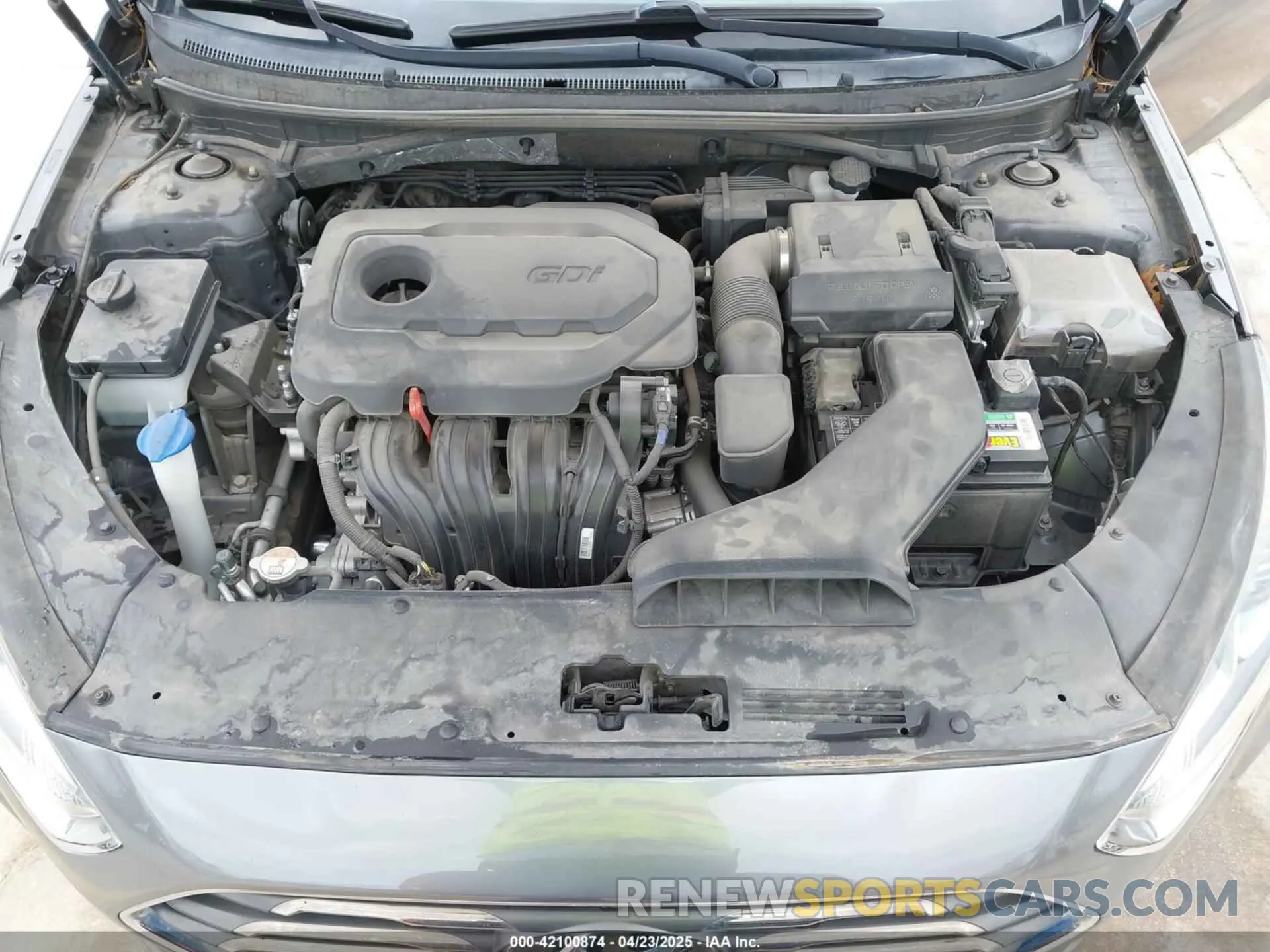 10 fotografías del automóvil dañado 5NPE24AF2KH745414 HYUNDAI SONATA 2019