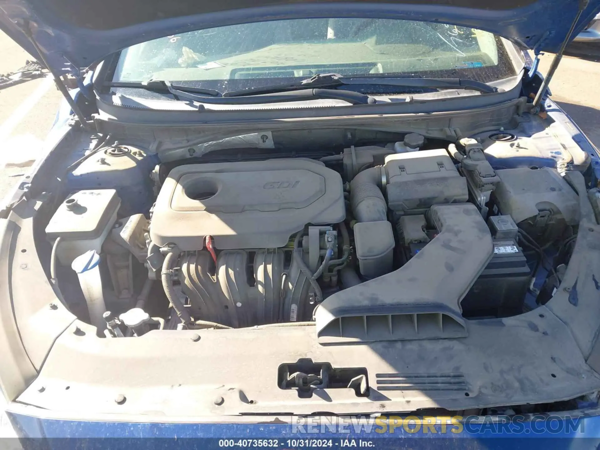 10 fotografías del automóvil dañado 5NPE24AF2KH769406 HYUNDAI SONATA 2019