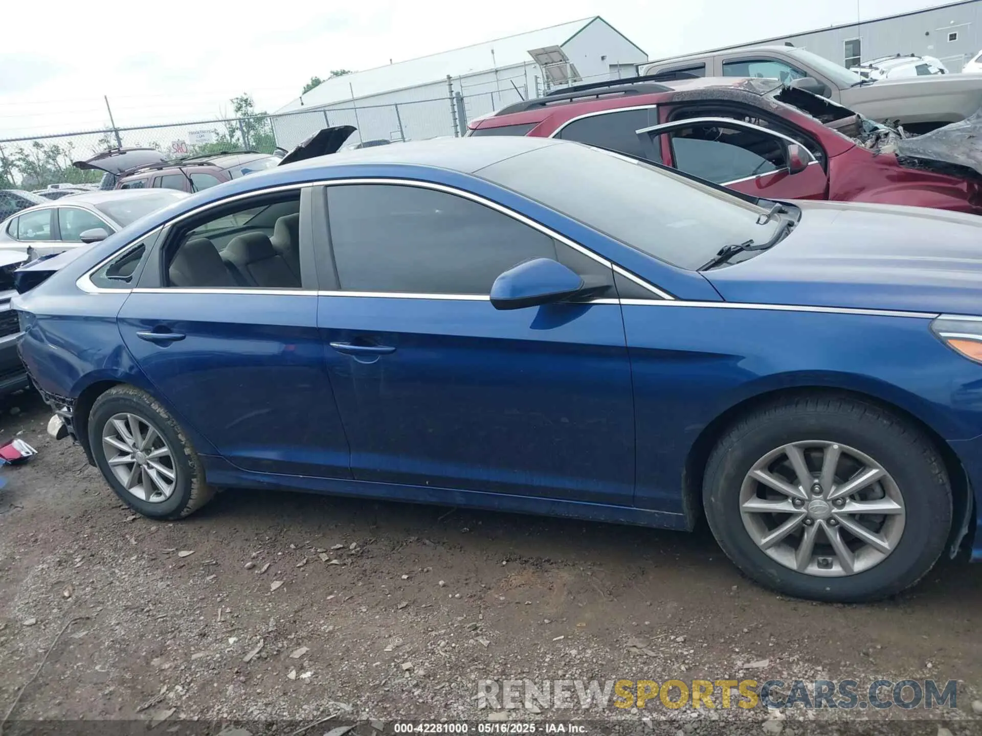 13 fotografías del automóvil dañado 5NPE24AF2KH789977 HYUNDAI SONATA 2019