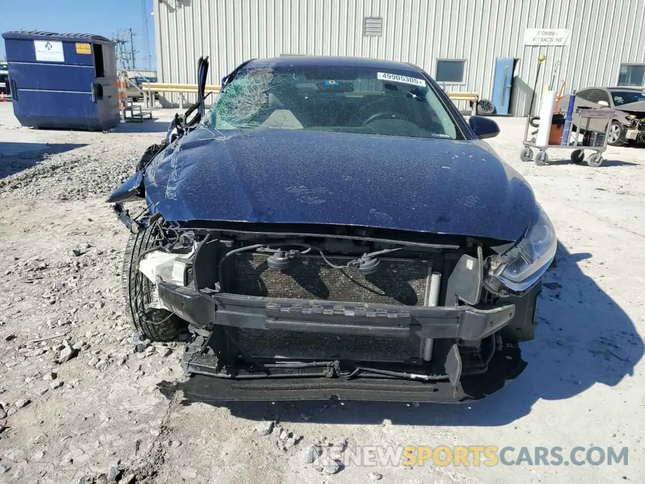5 fotografías del automóvil dañado 5NPE24AF3KH729402 HYUNDAI SONATA 2019