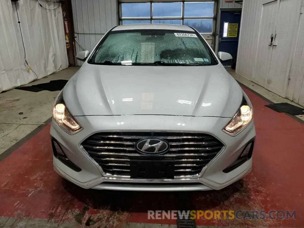 5 fotografías del automóvil dañado 5NPE24AF3KH732526 HYUNDAI SONATA 2019