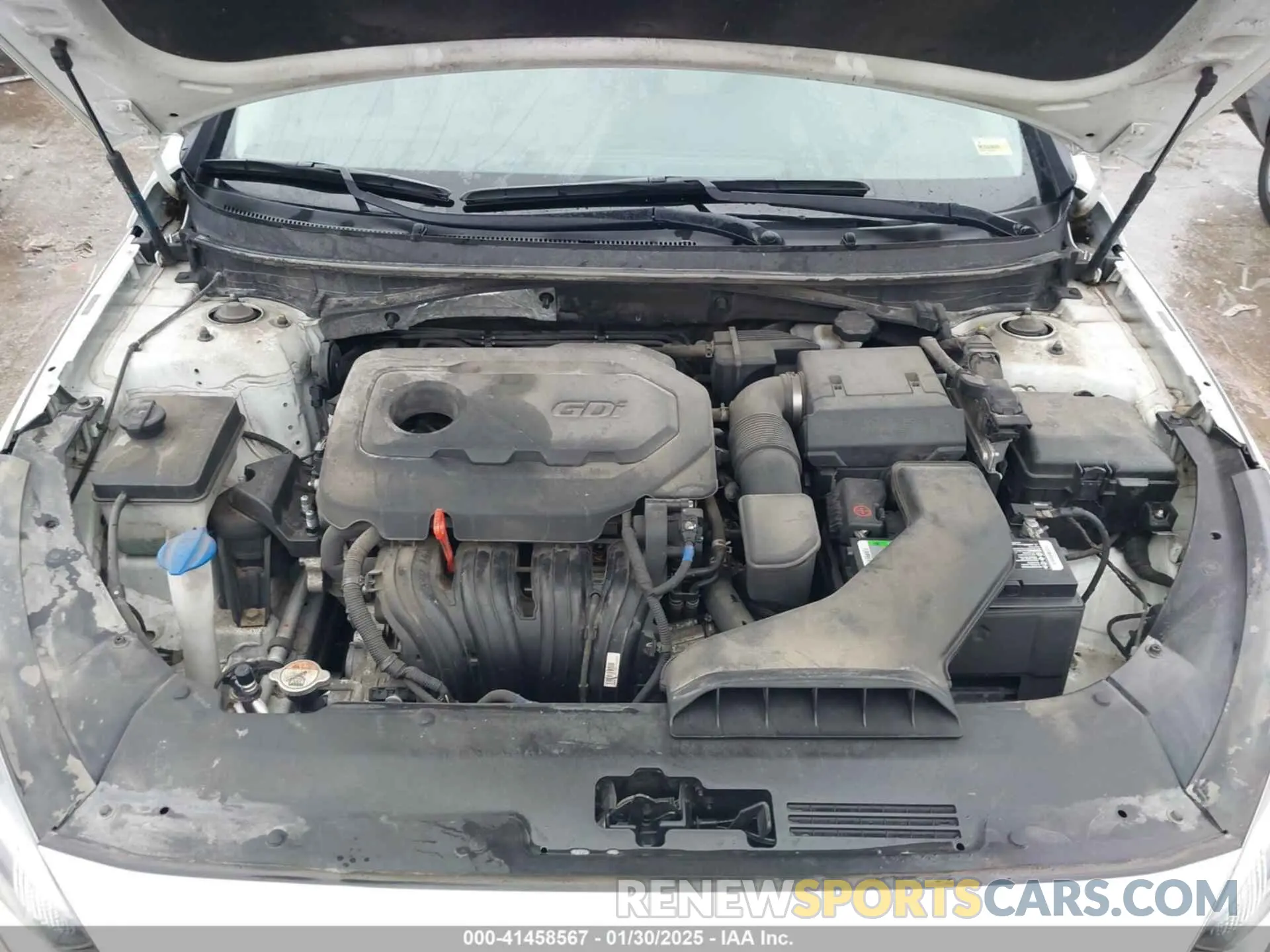 10 fotografías del automóvil dañado 5NPE24AF3KH746684 HYUNDAI SONATA 2019