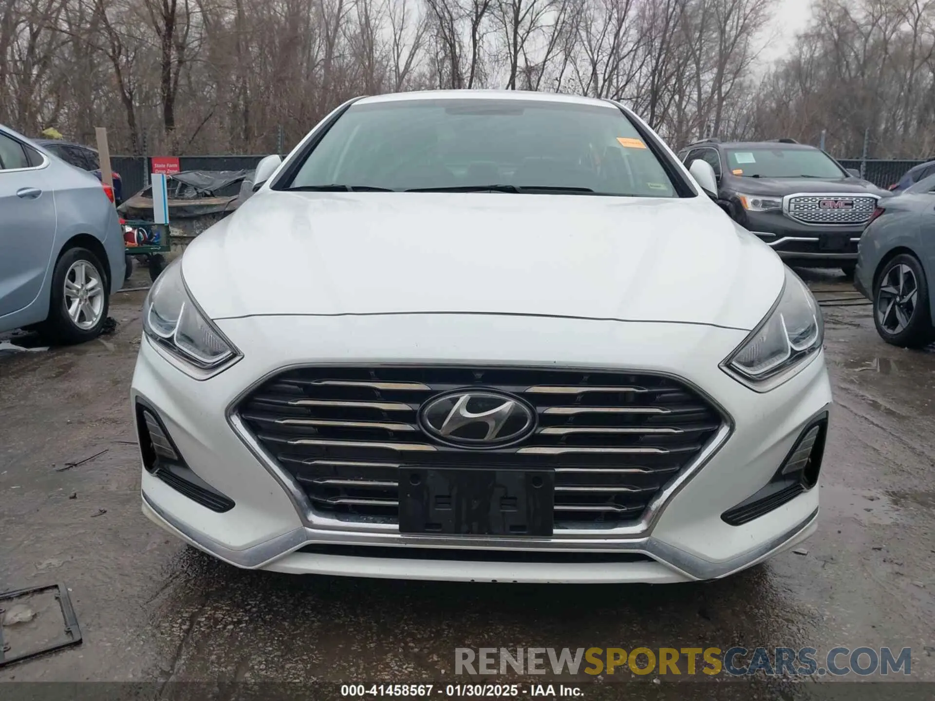 12 fotografías del automóvil dañado 5NPE24AF3KH746684 HYUNDAI SONATA 2019
