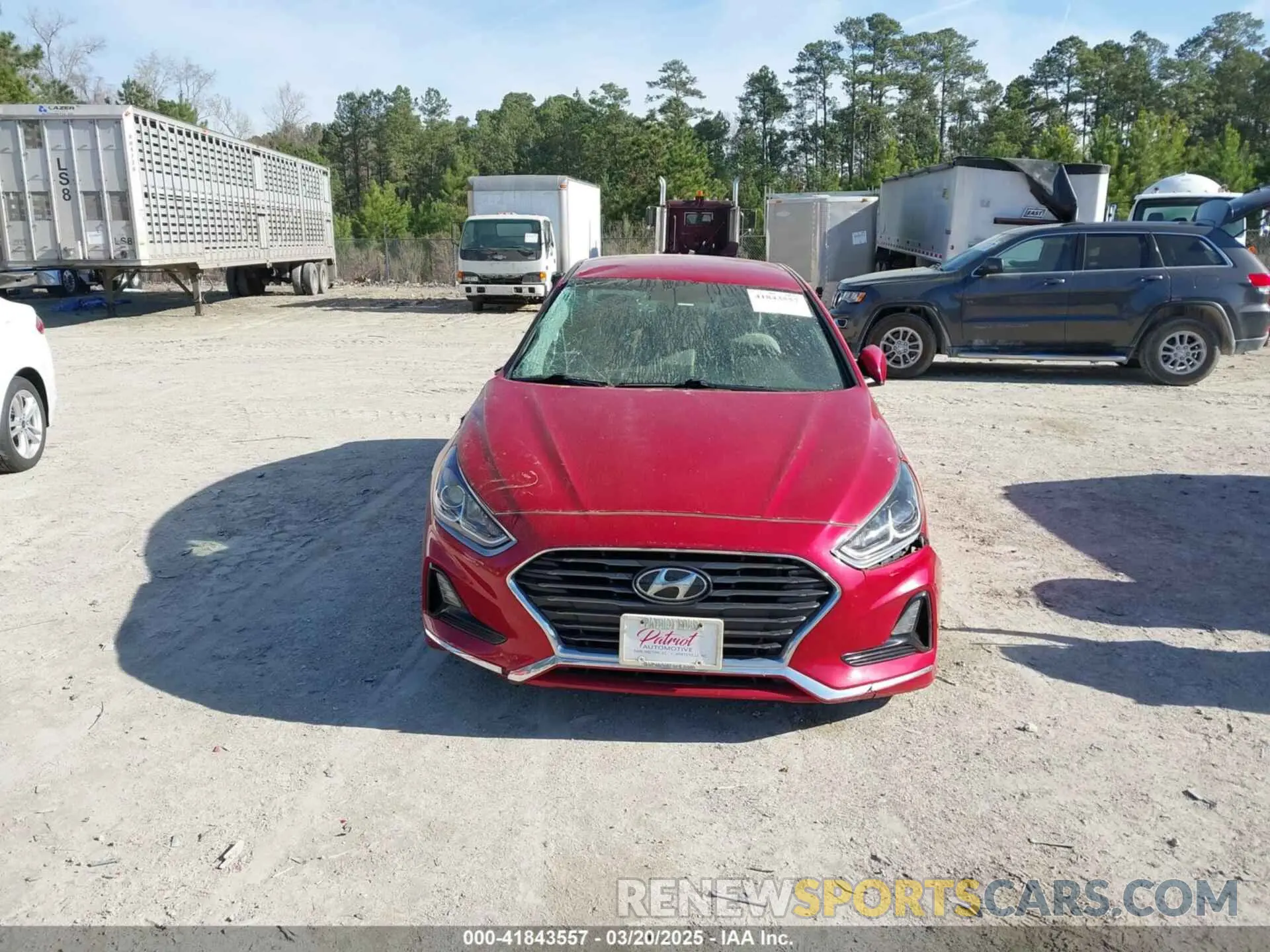 12 fotografías del automóvil dañado 5NPE24AF3KH753232 HYUNDAI SONATA 2019