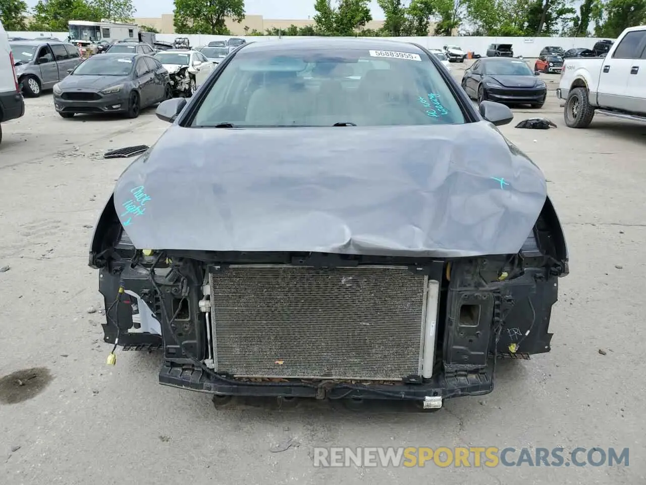 5 fotografías del automóvil dañado 5NPE24AF3KH763114 HYUNDAI SONATA 2019