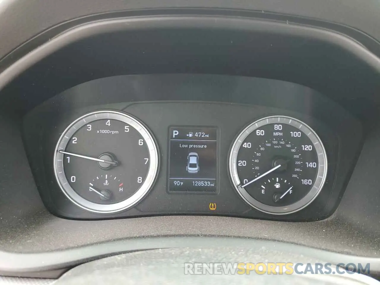 9 fotografías del automóvil dañado 5NPE24AF3KH763114 HYUNDAI SONATA 2019