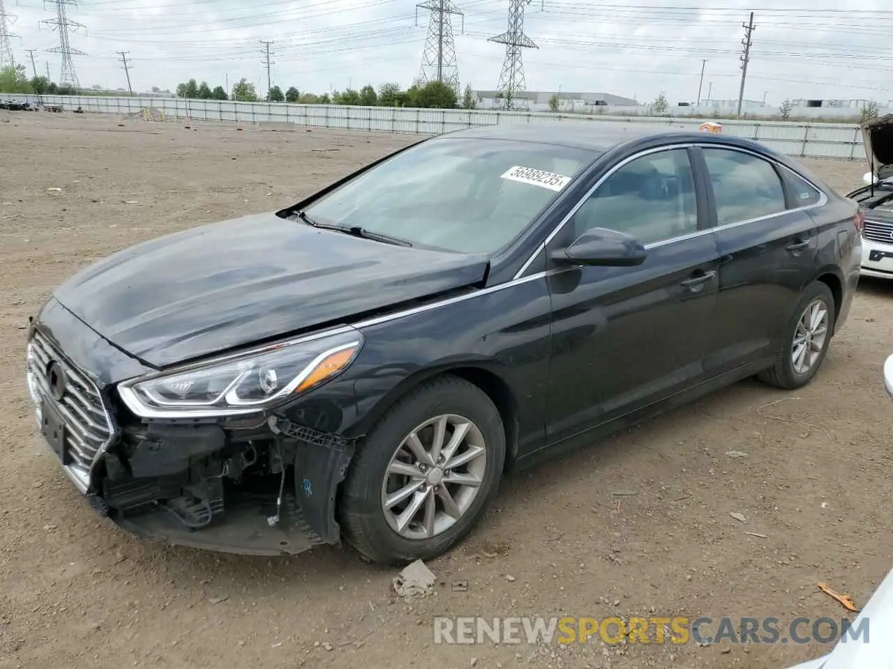 1 fotografías del automóvil dañado 5NPE24AF3KH769267 HYUNDAI SONATA 2019