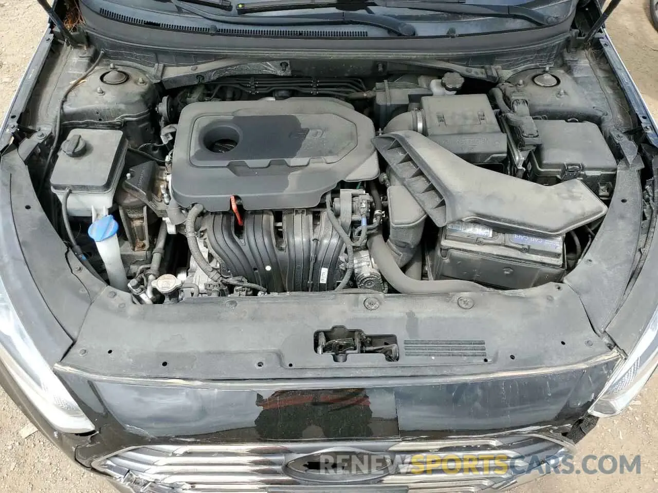 11 fotografías del automóvil dañado 5NPE24AF3KH769267 HYUNDAI SONATA 2019