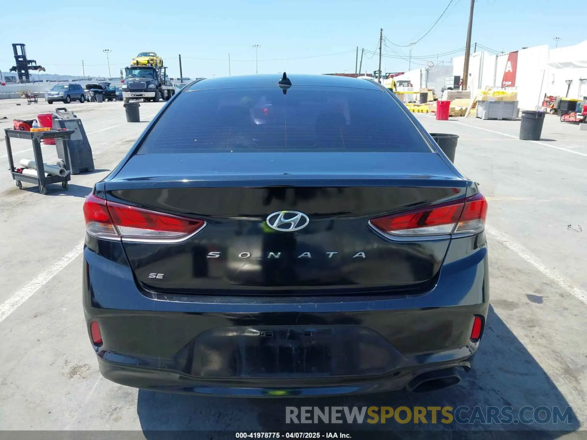 15 fotografías del automóvil dañado 5NPE24AF3KH774484 HYUNDAI SONATA 2019