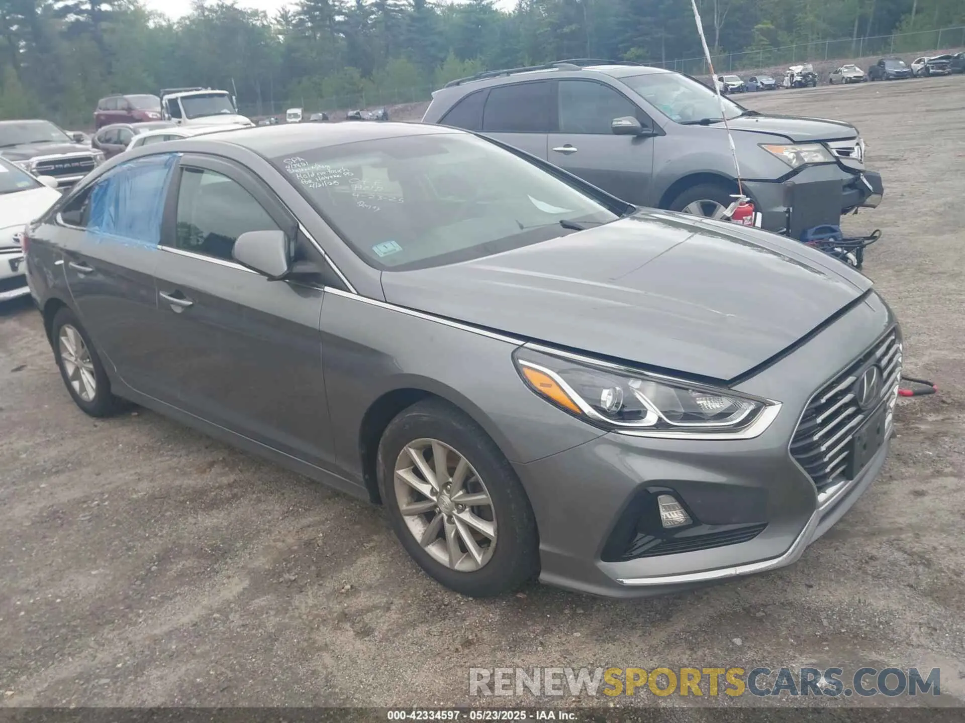 1 fotografías del automóvil dañado 5NPE24AF3KH778275 HYUNDAI SONATA 2019