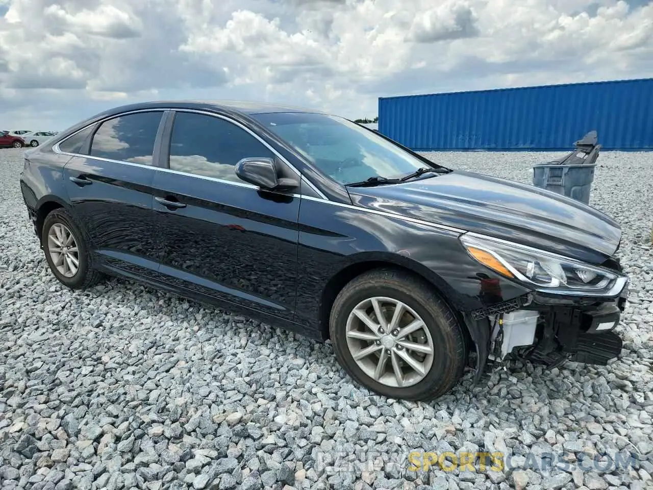 4 fotografías del automóvil dañado 5NPE24AF3KH781533 HYUNDAI SONATA 2019