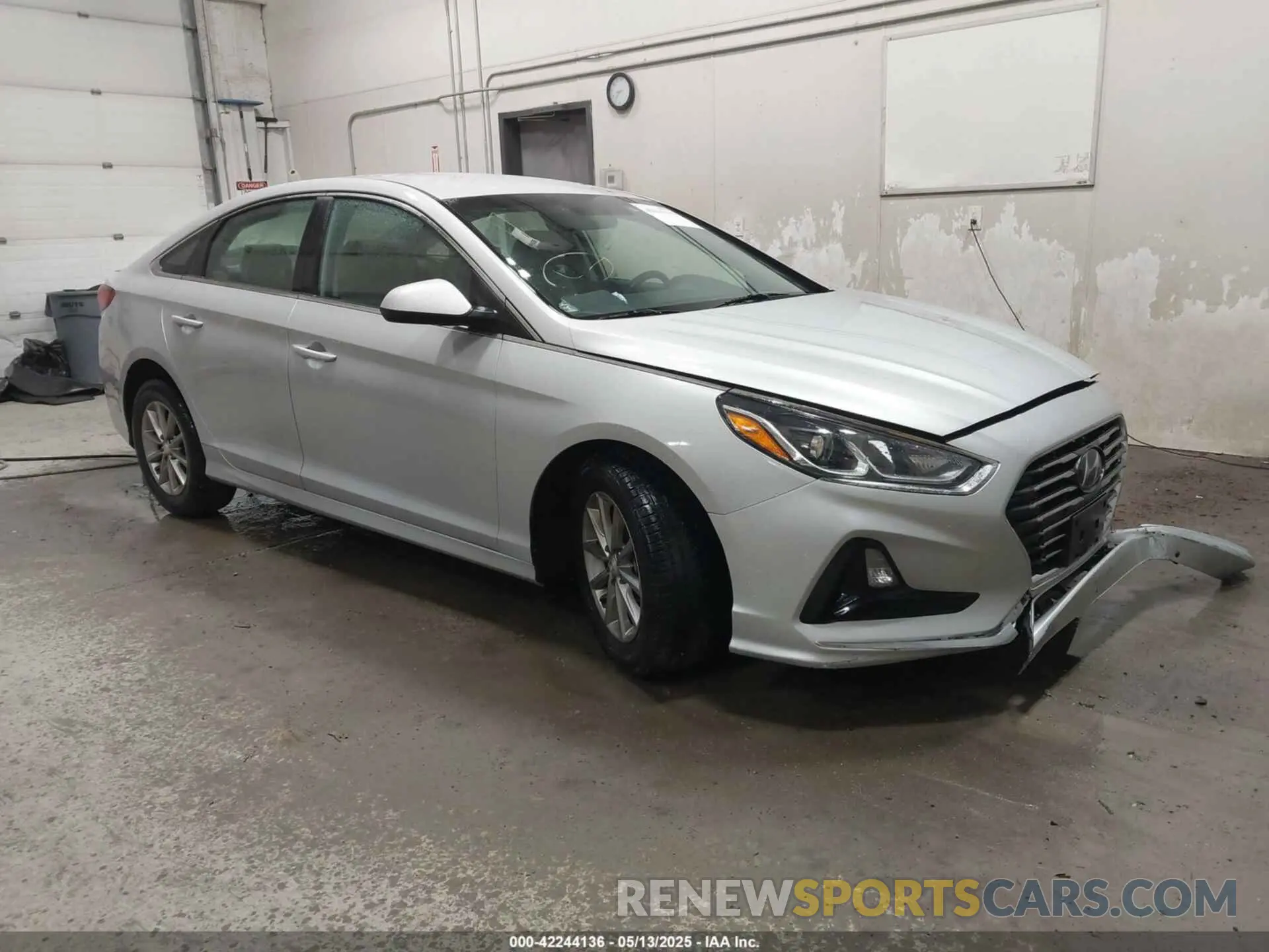1 fotografías del automóvil dañado 5NPE24AF3KH787686 HYUNDAI SONATA 2019