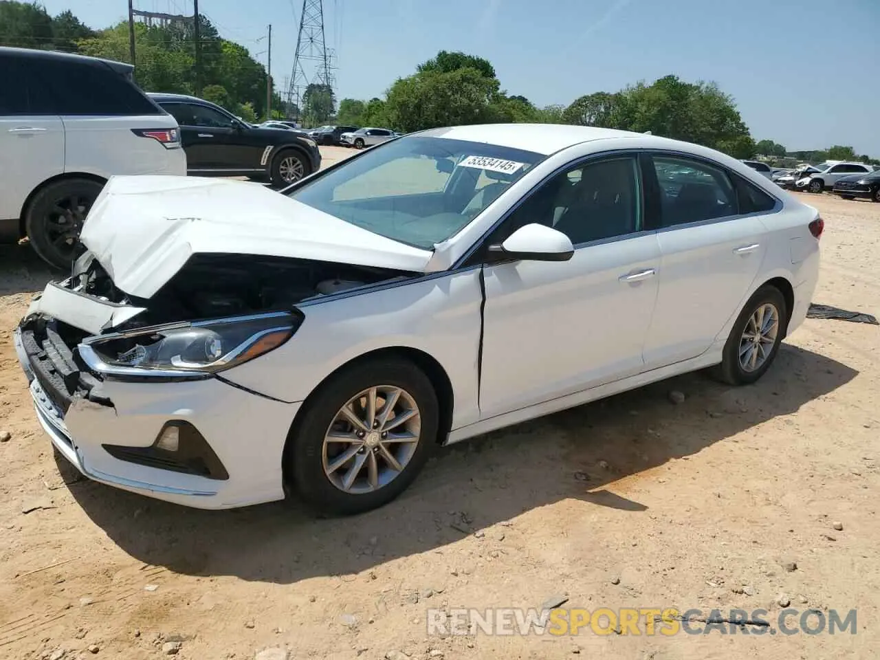 1 fotografías del automóvil dañado 5NPE24AF3KH789776 HYUNDAI SONATA 2019