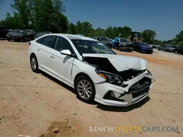 13 fotografías del automóvil dañado 5NPE24AF3KH789776 HYUNDAI SONATA 2019