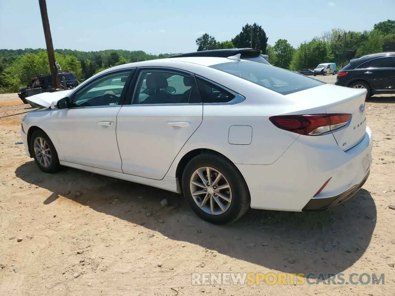 2 fotografías del automóvil dañado 5NPE24AF3KH789776 HYUNDAI SONATA 2019