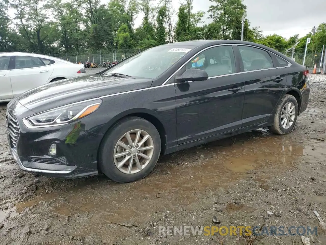 1 fotografías del automóvil dañado 5NPE24AF3KH817852 HYUNDAI SONATA 2019