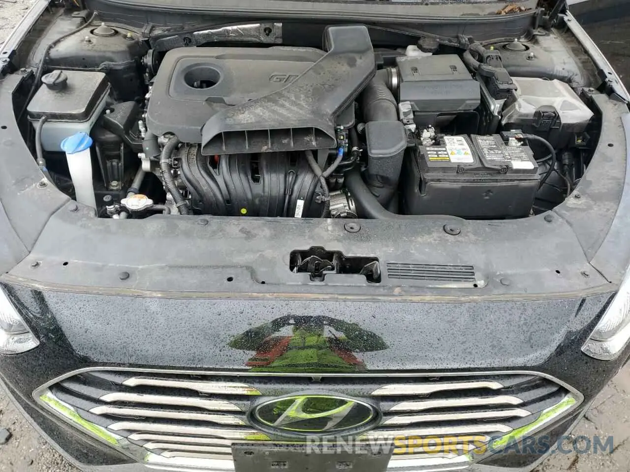 11 fotografías del automóvil dañado 5NPE24AF3KH817852 HYUNDAI SONATA 2019