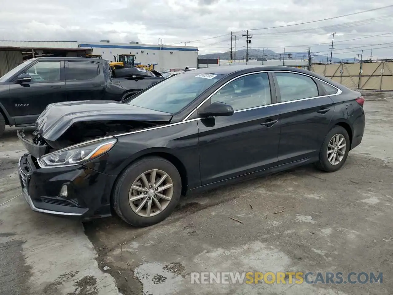 1 fotografías del automóvil dañado 5NPE24AF4KH741994 HYUNDAI SONATA 2019