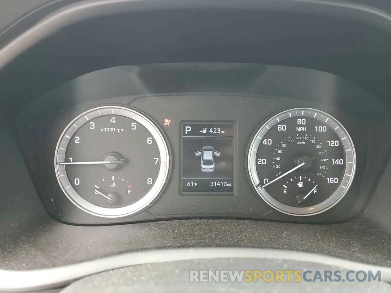 9 fotografías del automóvil dañado 5NPE24AF4KH741994 HYUNDAI SONATA 2019