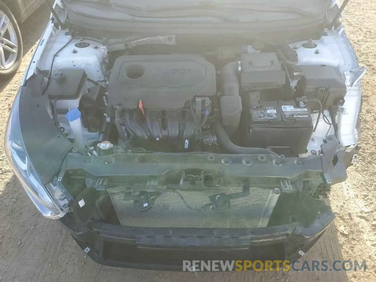 11 fotografías del automóvil dañado 5NPE24AF4KH766006 HYUNDAI SONATA 2019