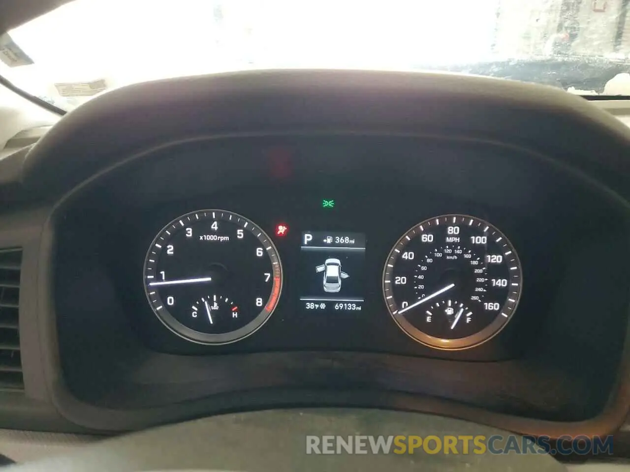 9 fotografías del automóvil dañado 5NPE24AF4KH801675 HYUNDAI SONATA 2019