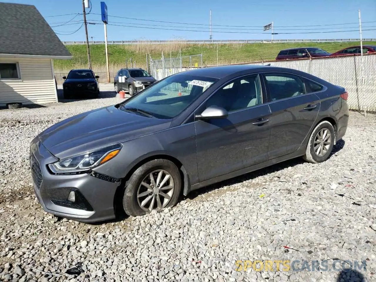1 fotografías del automóvil dañado 5NPE24AF4KH808609 HYUNDAI SONATA 2019