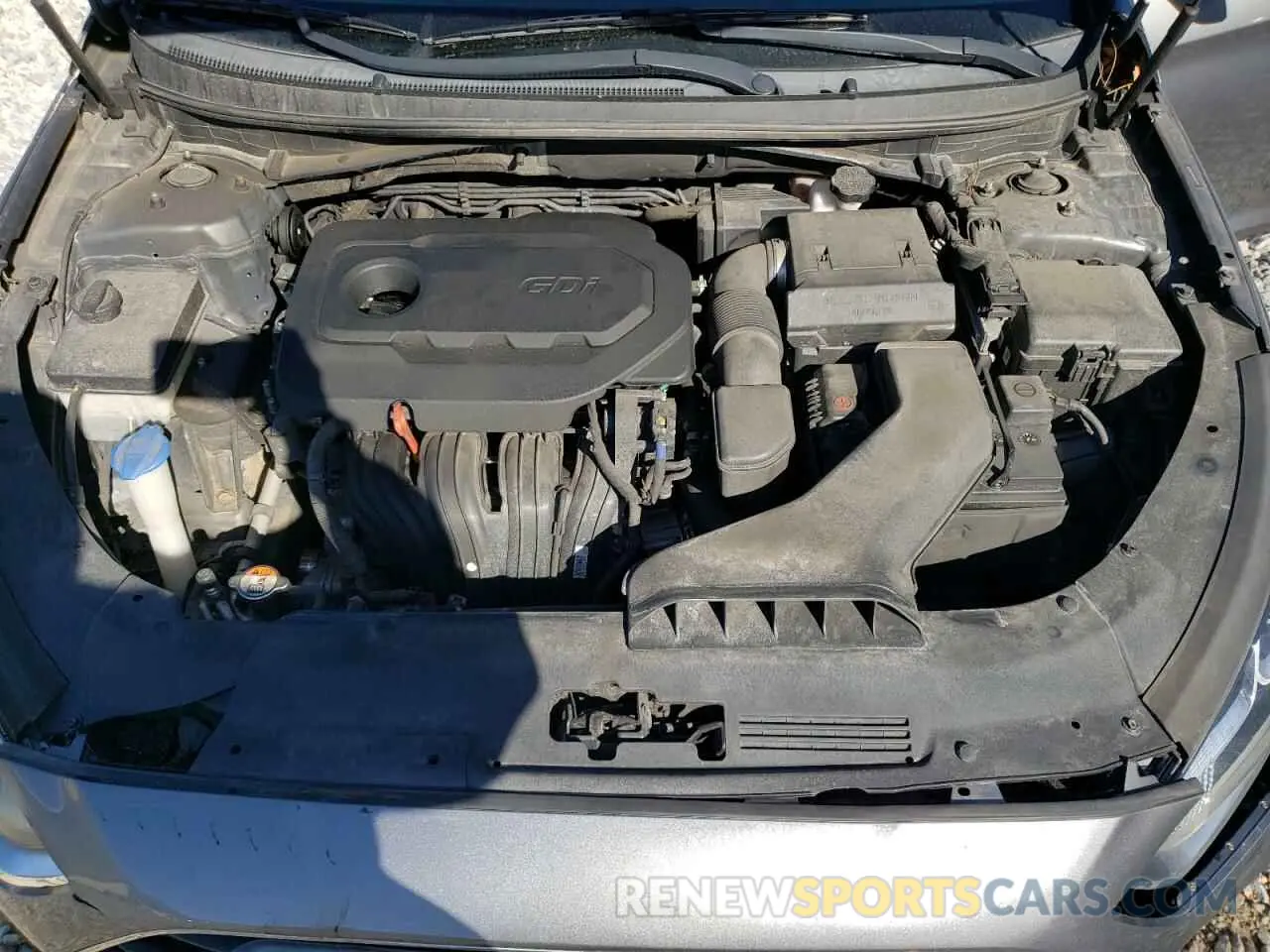 11 fotografías del automóvil dañado 5NPE24AF4KH808609 HYUNDAI SONATA 2019