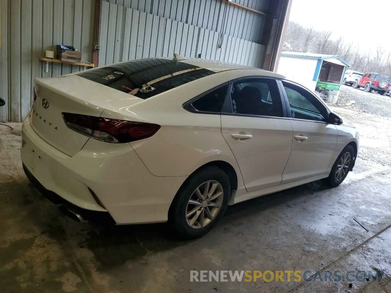 3 fotografías del automóvil dañado 5NPE24AF4KH818038 HYUNDAI SONATA 2019
