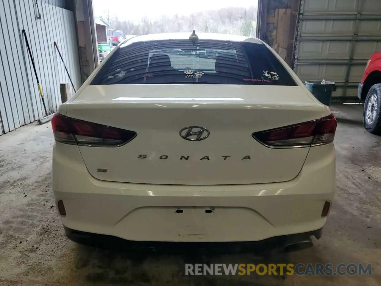 6 fotografías del automóvil dañado 5NPE24AF4KH818038 HYUNDAI SONATA 2019