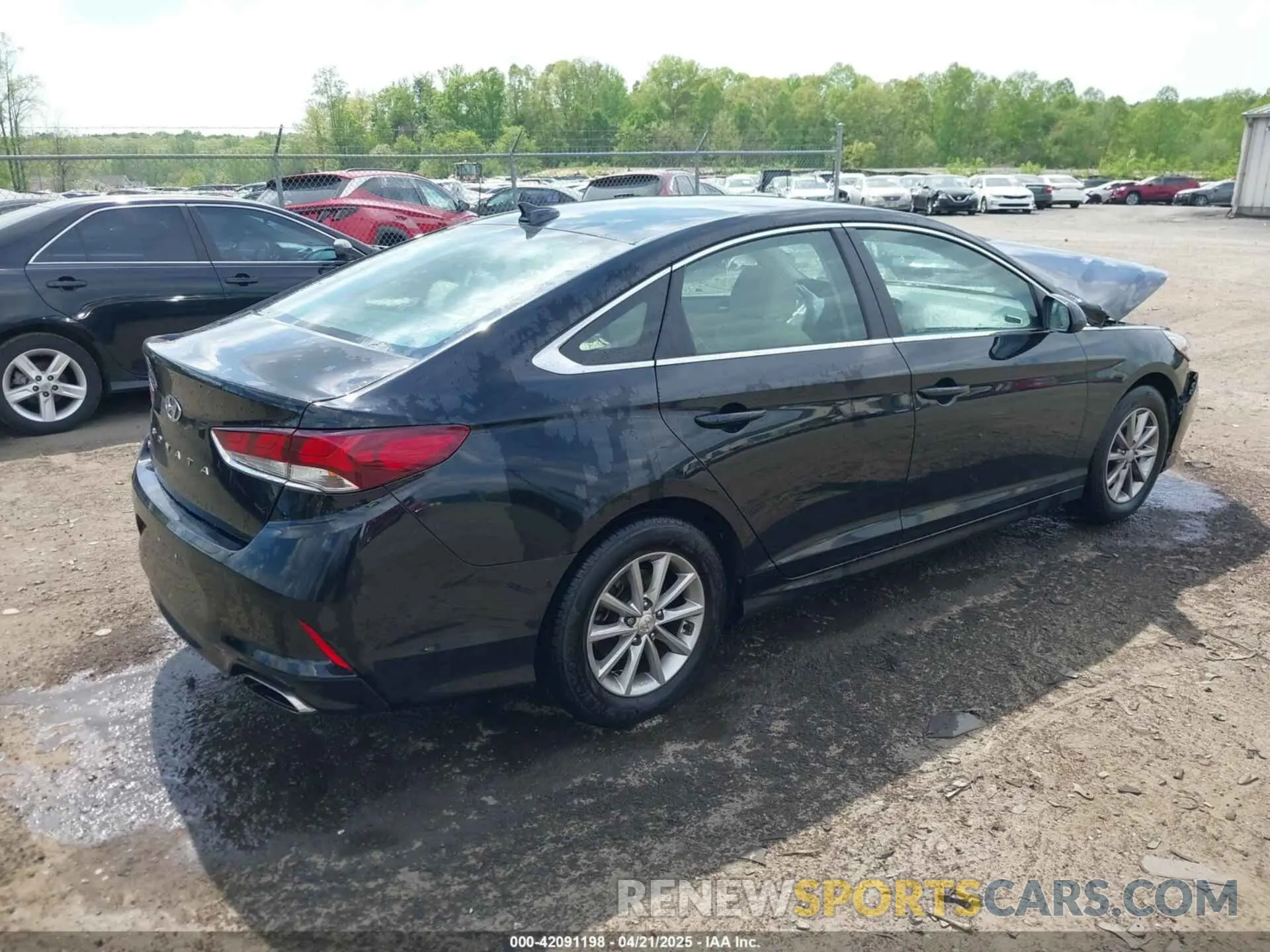 4 fotografías del automóvil dañado 5NPE24AF5KH733113 HYUNDAI SONATA 2019