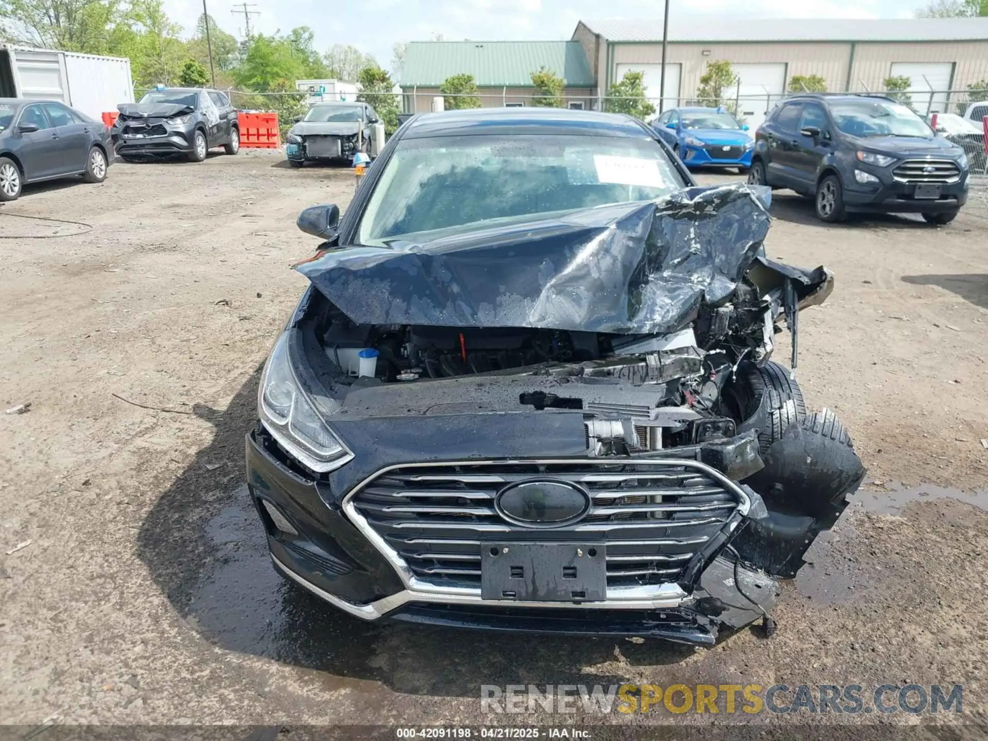 6 fotografías del automóvil dañado 5NPE24AF5KH733113 HYUNDAI SONATA 2019