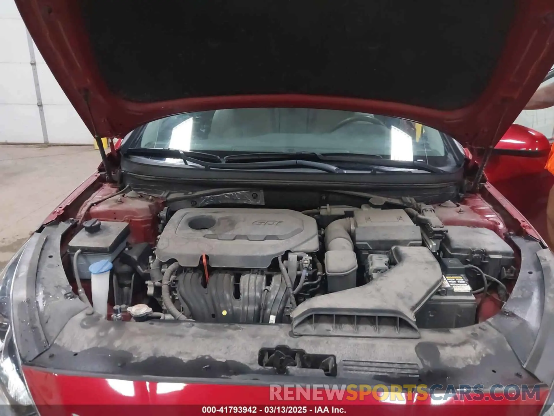 10 fotografías del automóvil dañado 5NPE24AF5KH735198 HYUNDAI SONATA 2019