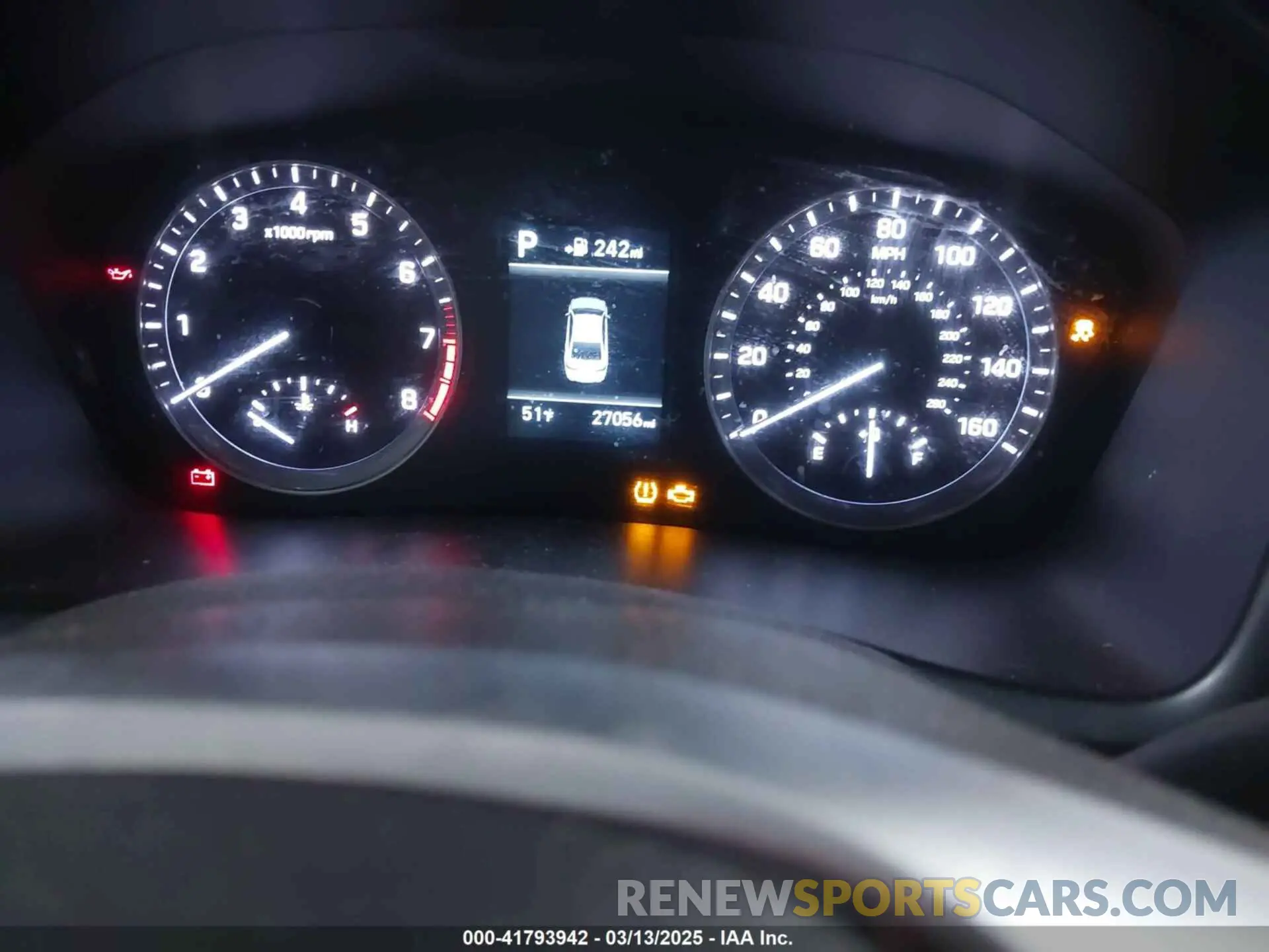 7 fotografías del automóvil dañado 5NPE24AF5KH735198 HYUNDAI SONATA 2019