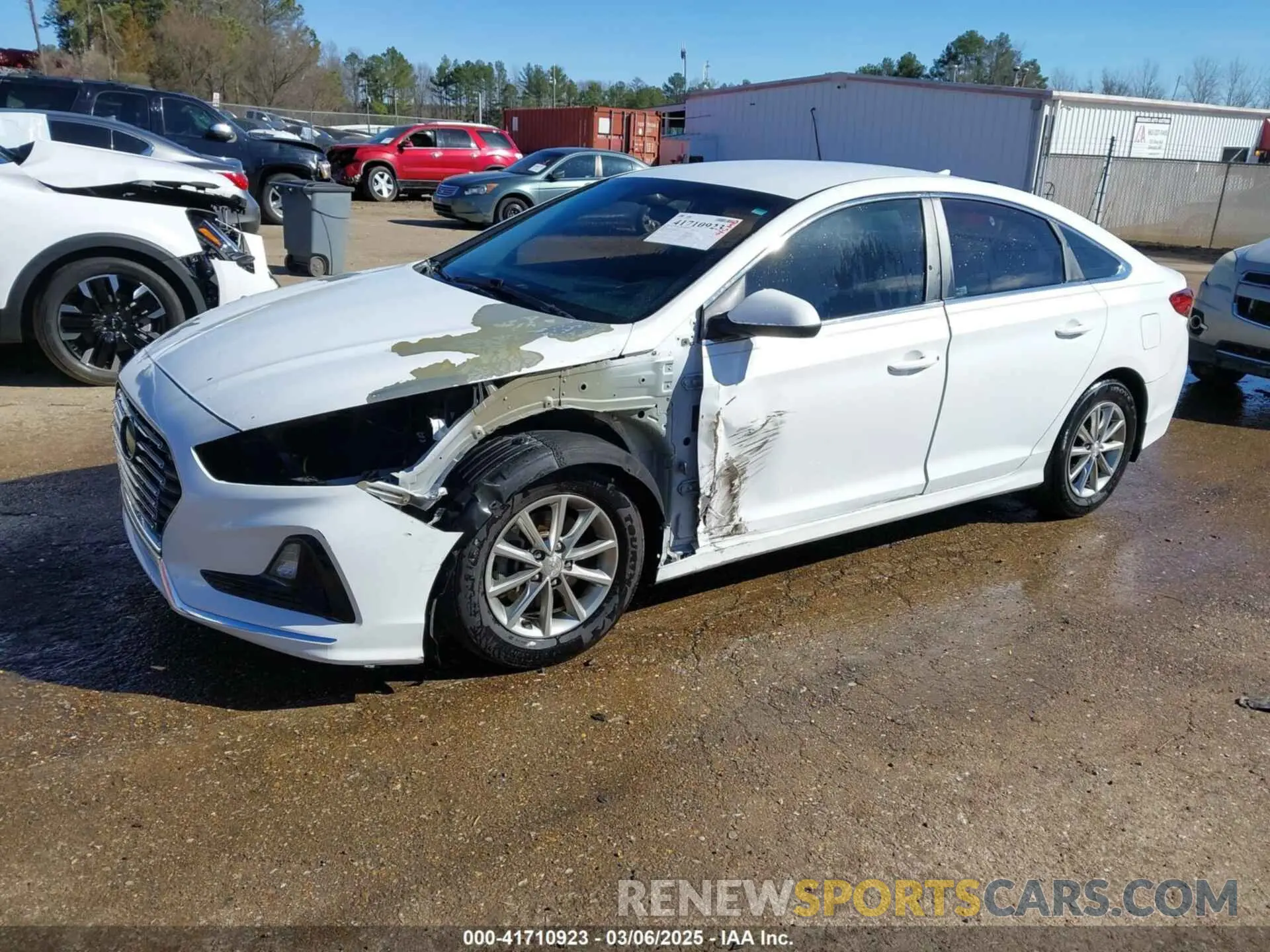 2 fotografías del automóvil dañado 5NPE24AF5KH738070 HYUNDAI SONATA 2019