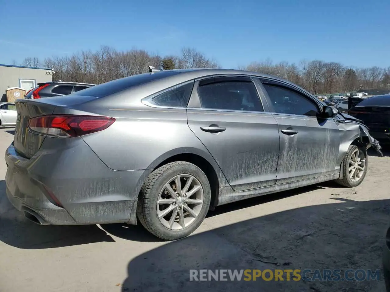 3 fotografías del automóvil dañado 5NPE24AF5KH739378 HYUNDAI SONATA 2019