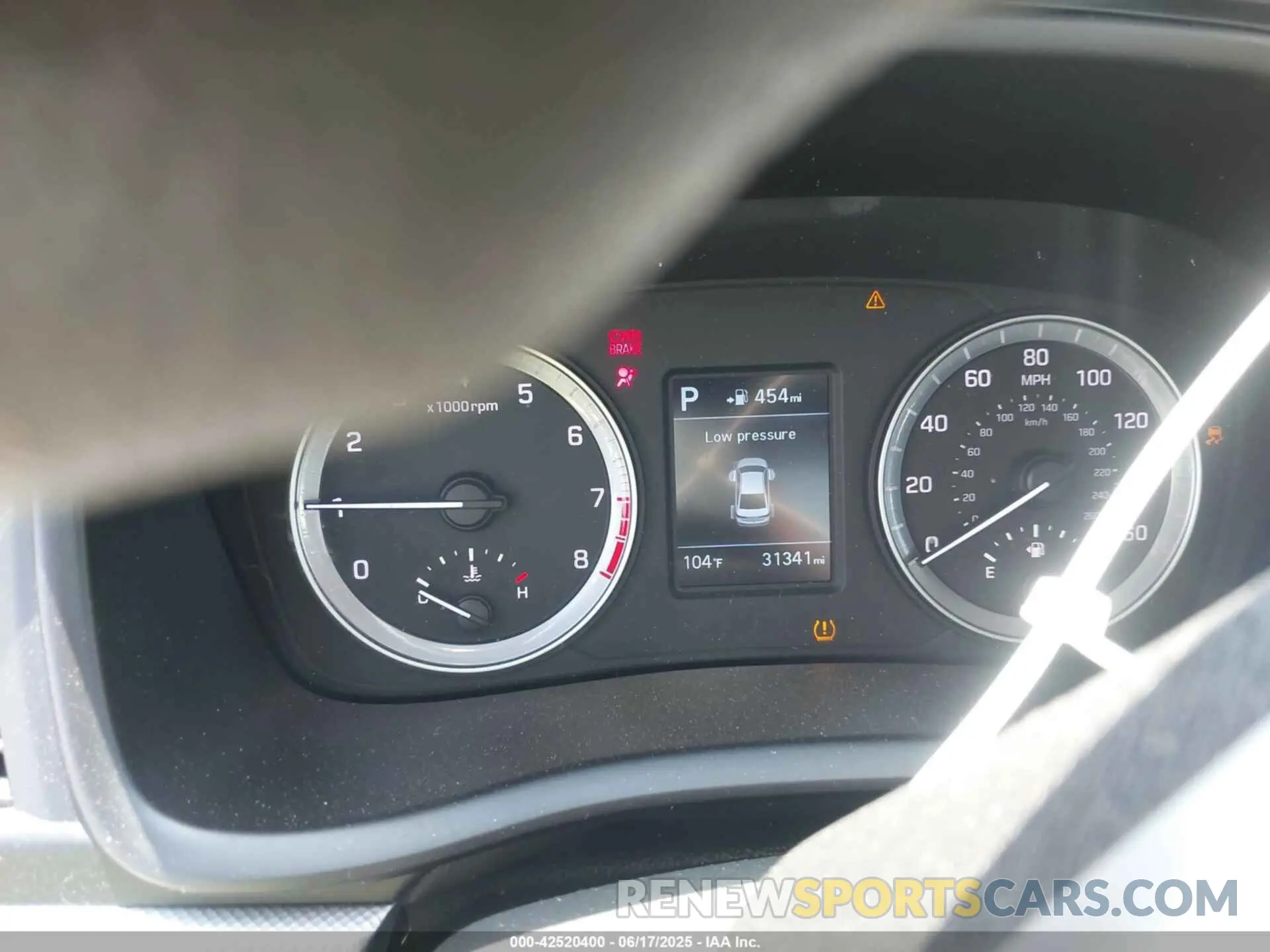 7 fotografías del automóvil dañado 5NPE24AF5KH752583 HYUNDAI SONATA 2019