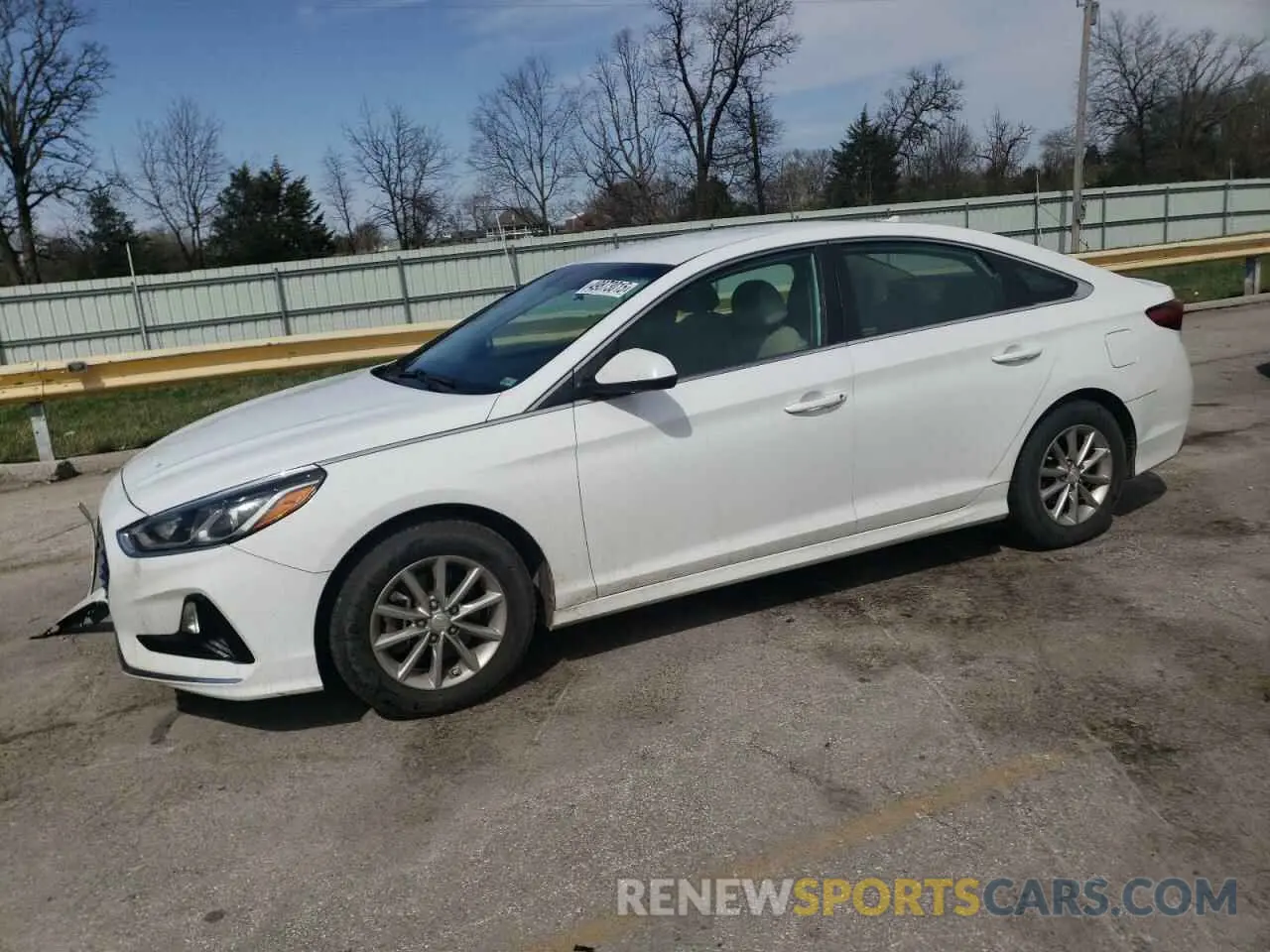 1 fotografías del automóvil dañado 5NPE24AF5KH759498 HYUNDAI SONATA 2019