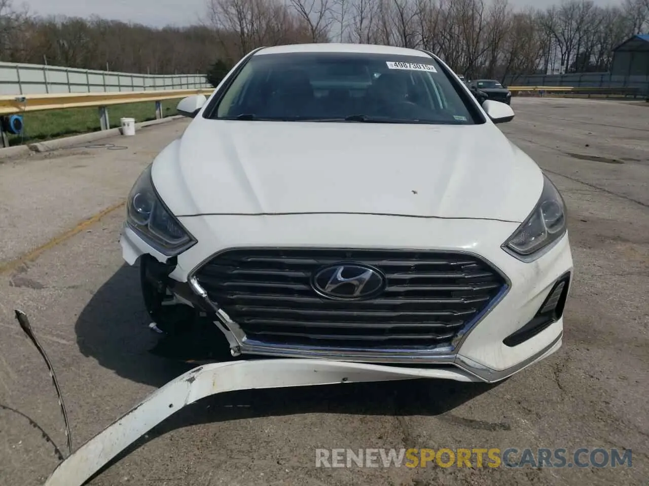 5 fotografías del automóvil dañado 5NPE24AF5KH759498 HYUNDAI SONATA 2019