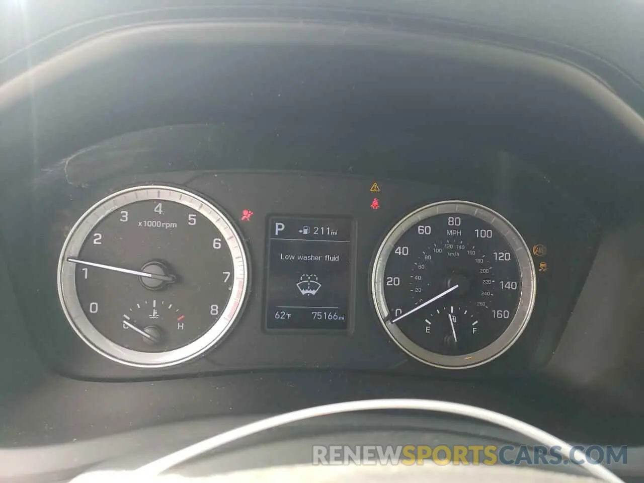 9 fotografías del automóvil dañado 5NPE24AF5KH759498 HYUNDAI SONATA 2019